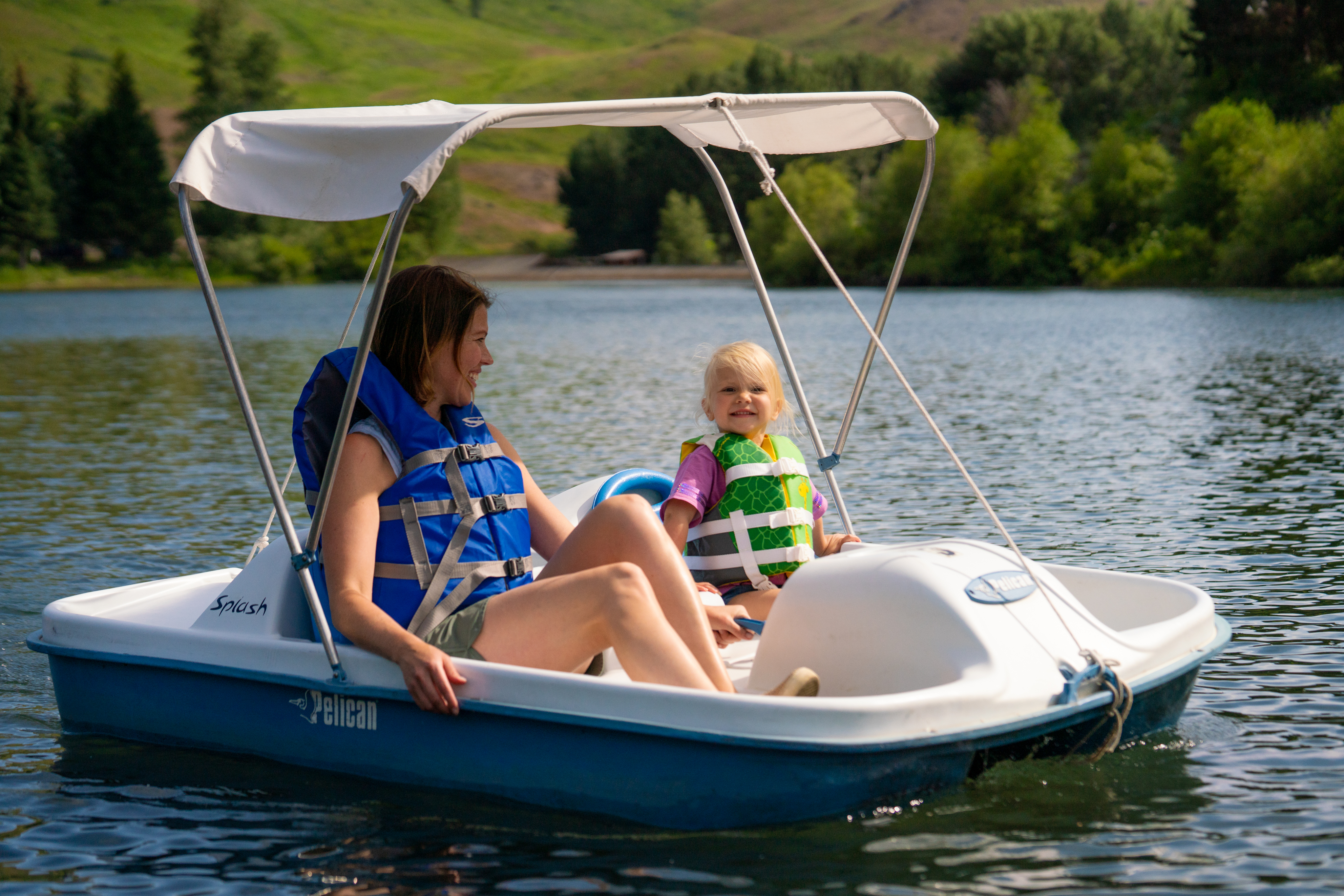 carousel-summer-sun-valley-lake