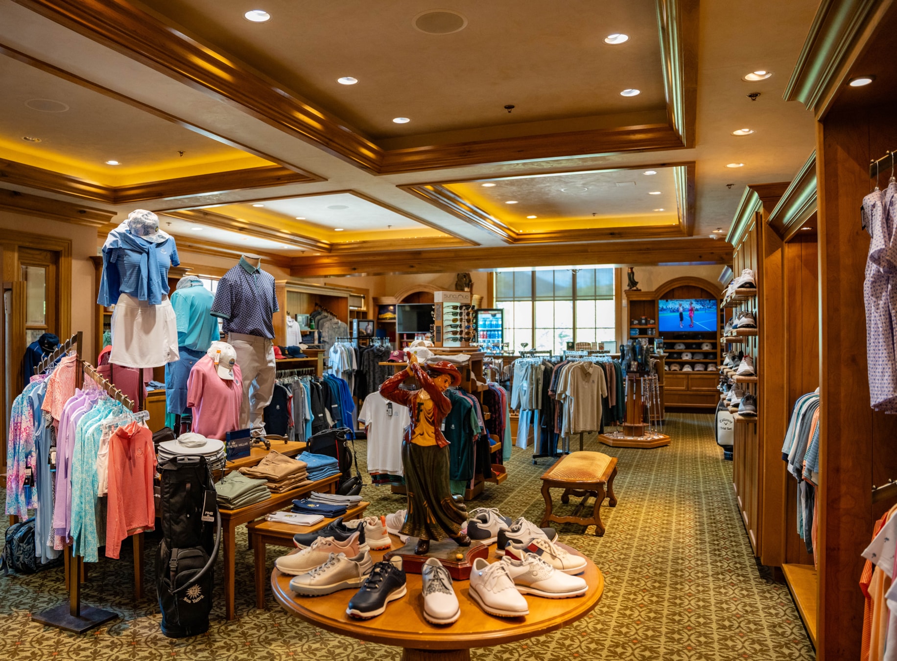 Ut Golf Club Shop Golf Club Display Rack Shelf 12 Club Holder Golf